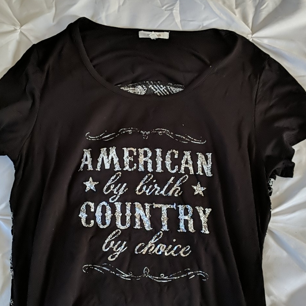 Maurice's American by Birth, Country by Choice Tee